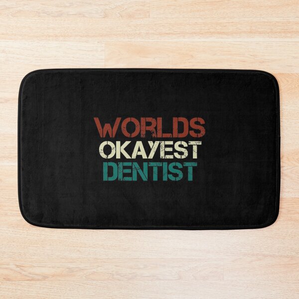 Item preview, Dental Hygienist, worlds okayest dentist dental life, Dental Assistant , Graduation Gift, Dental Hygienist Gift, RDH Gift, Dentist vintage style  designed and sold by Chamssou.