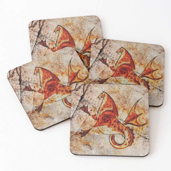 Item preview, Hippocampus Cave Painting designed and sold by Alibarbarella.