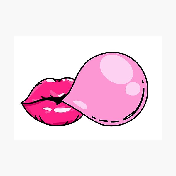 Bubble Gum Wall Art | Redbubble