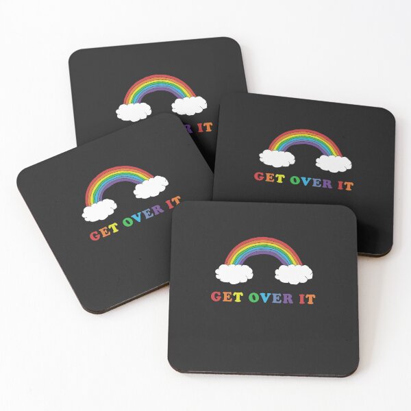Item preview, Get Over it, Rainbow  designed and sold by iamhewho.