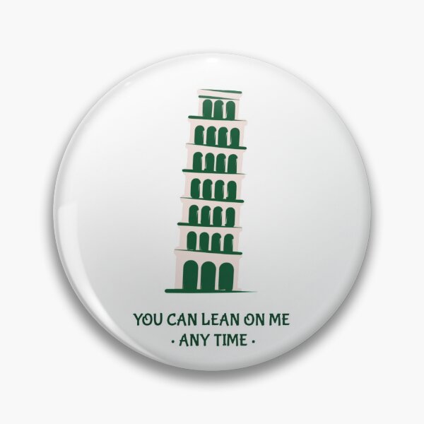 Item preview, Pisa You Can Lean On Me designed and sold by joabaj.