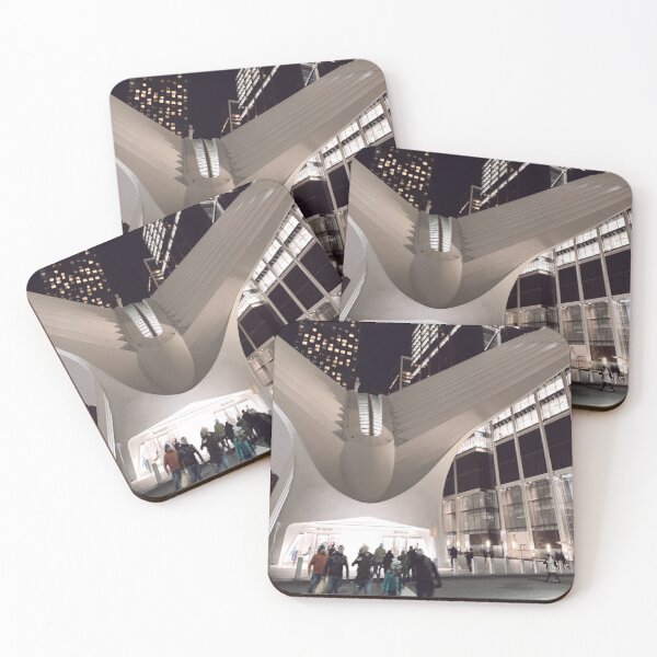 Item preview, World Trade Center, Centro comercial Oculus en la noche (Nyc) designed and sold by Rocky Designs.