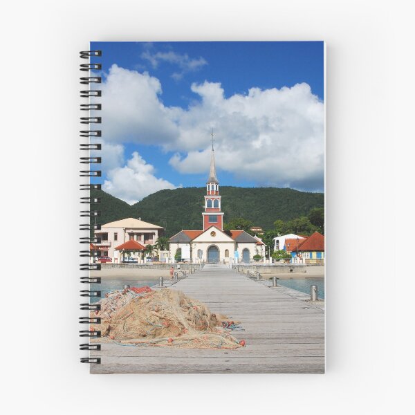 Item preview, Church of Anse d'Arlet from the Quay 2 - Martinique, F.W.I. designed and sold by Olivia Son.
