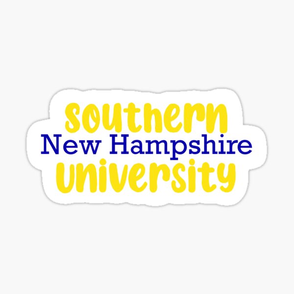 Southern New Hampshire University - yellow Sticker