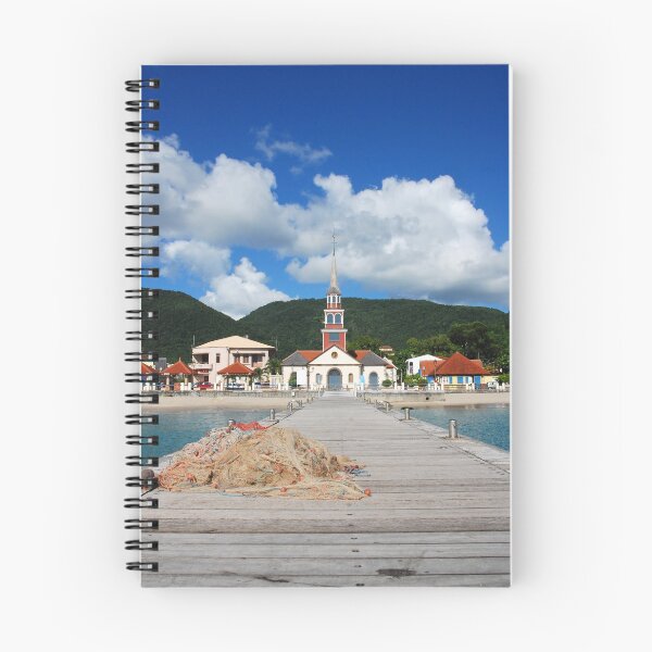 Item preview, Church of Anse d'Arlet from the Quay - Martinique, F.W.I. designed and sold by Olivia Son.