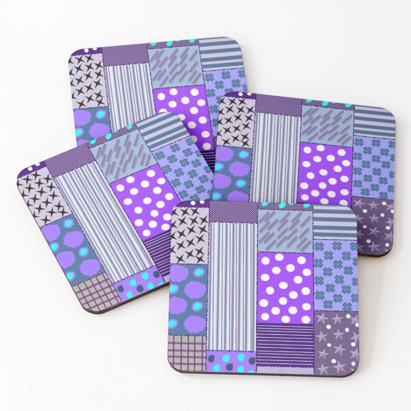 Item preview, Lilac patchwork designed and sold by VivianVirtue.
