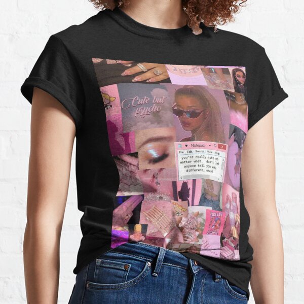 pink aesthetic collage graphic tee Classic T-Shirt