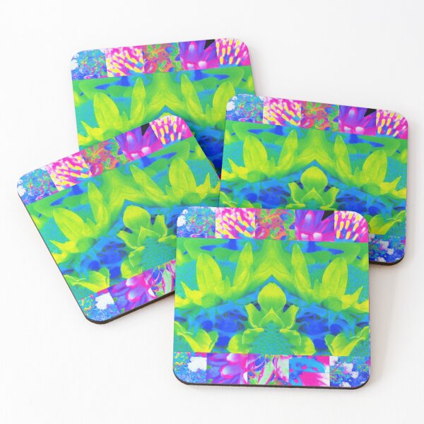 Item preview, Abstract Patchwork Sunflower Garden Collage  designed and sold by myrubiogarden.