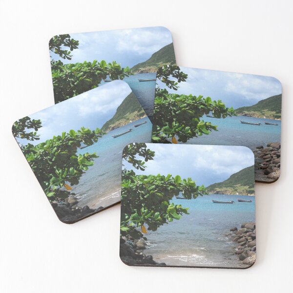 Item preview, Fishermen Boats and Creek - Martinique, F.W.I. designed and sold by Olivia Son.