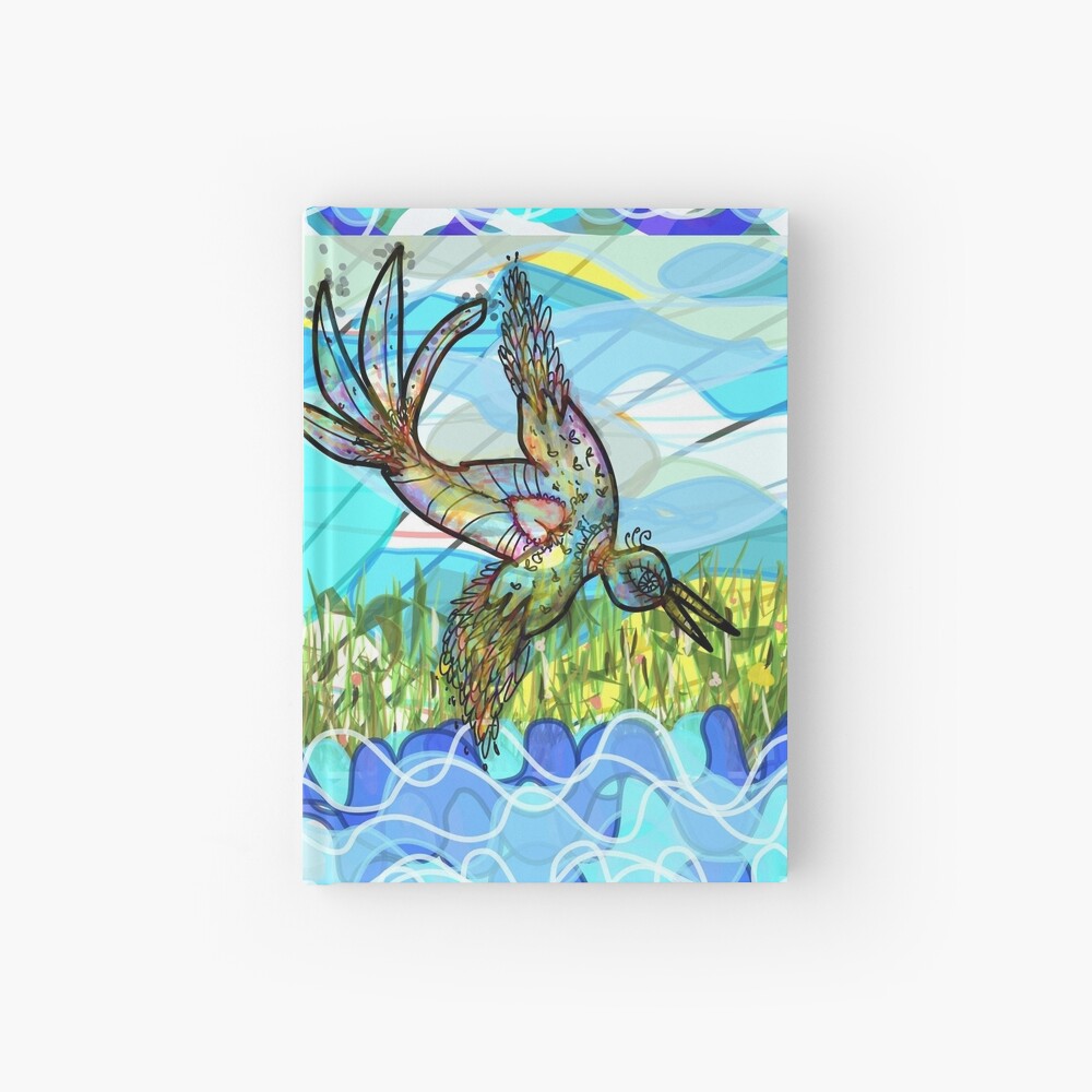 The bird and the river Hardcover Journal