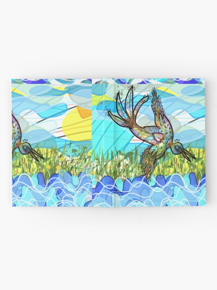 Alternate view of The bird and the river Hardcover Journal