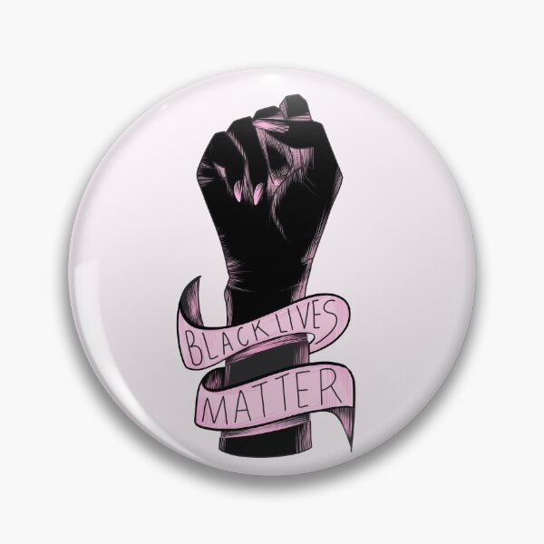 Item preview, black lives matter banner power fist raised into the air  designed and sold by illhustration.