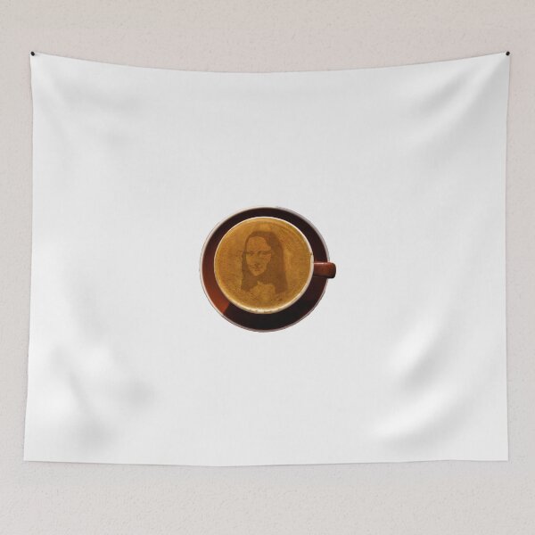 Item preview, Mona Lisa latte art designed and sold by Statim.