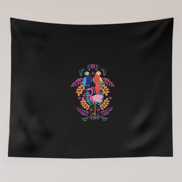 Item preview, Parrots and Flamingo Tropical  designed and sold by joabaj.