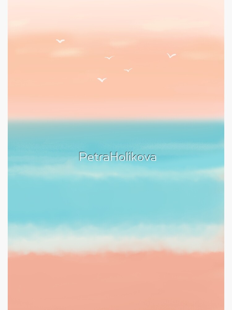 Sunrise on the beach by PetraHolikova