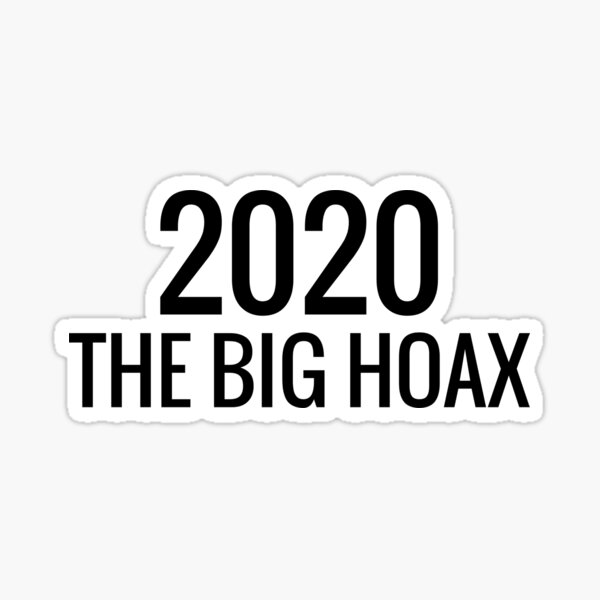2020: THE BIG HOAX Sticker