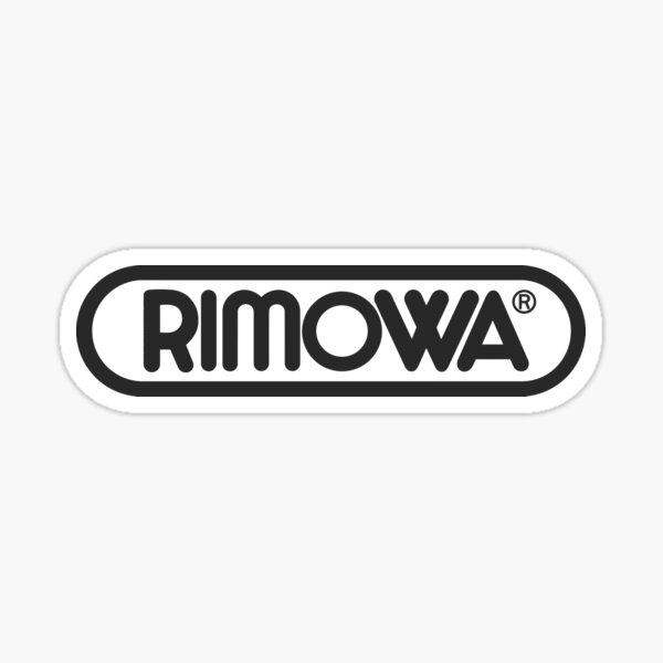 rimowa logo sticker