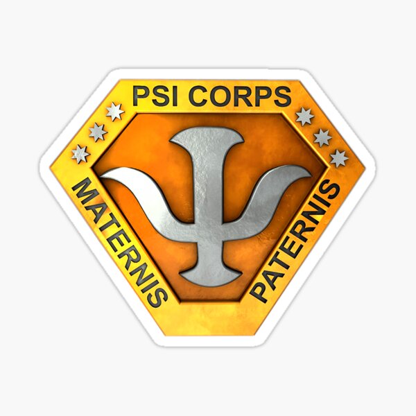 Item preview, Babylon 5, PSI CORPS Emblem designed and sold by Arturo Vivo.