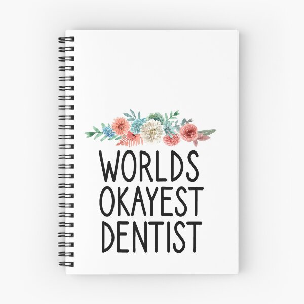 Item preview, Dental Hygienist, worlds okayest dentist dental life, Dental Assistant , Graduation Gift, Dental Hygienist Gift, RDH Gift, Dentist floral style  designed and sold by Chamssou.