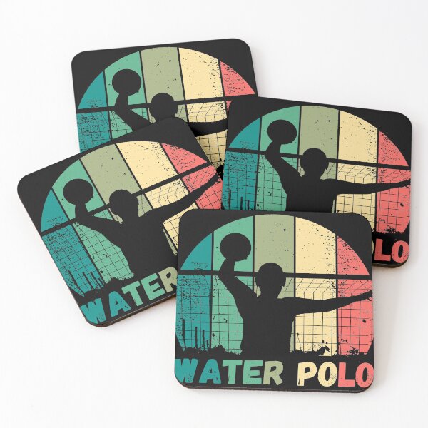 Item preview, Vintage Style Retro Silhouette Water Polo Tee designed and sold by Lisbob.