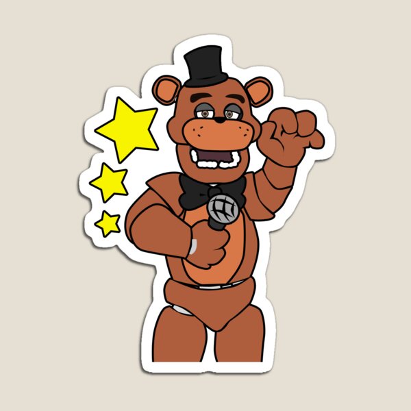 Freddy Fazbear - Five Nights at Freddy's Plus Greeting Card for