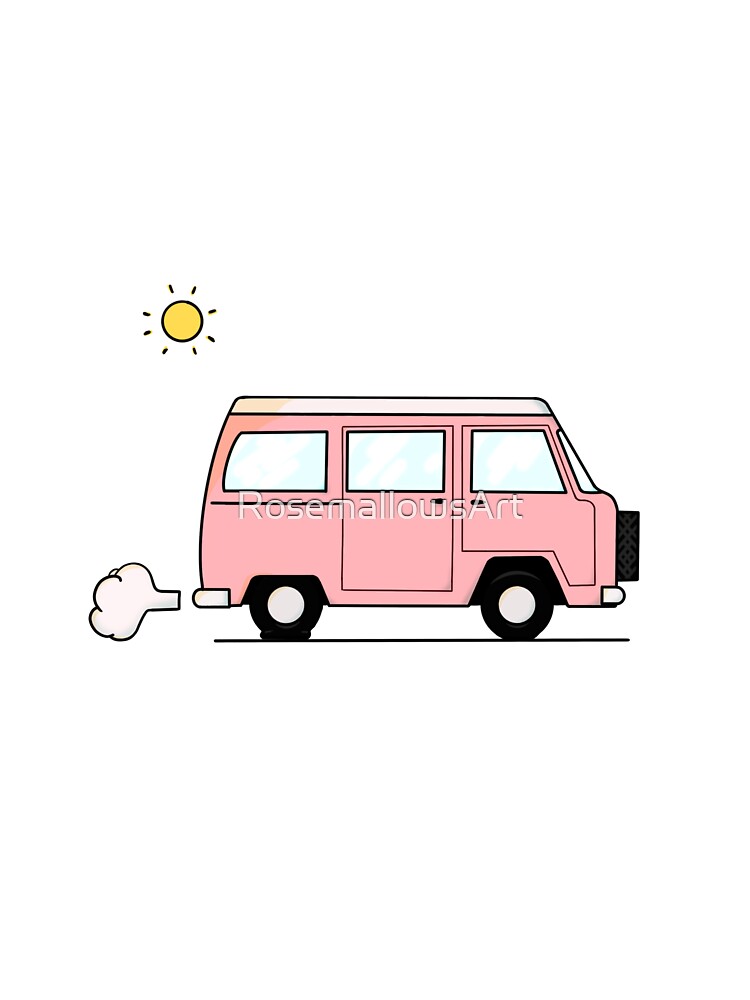 light pink van