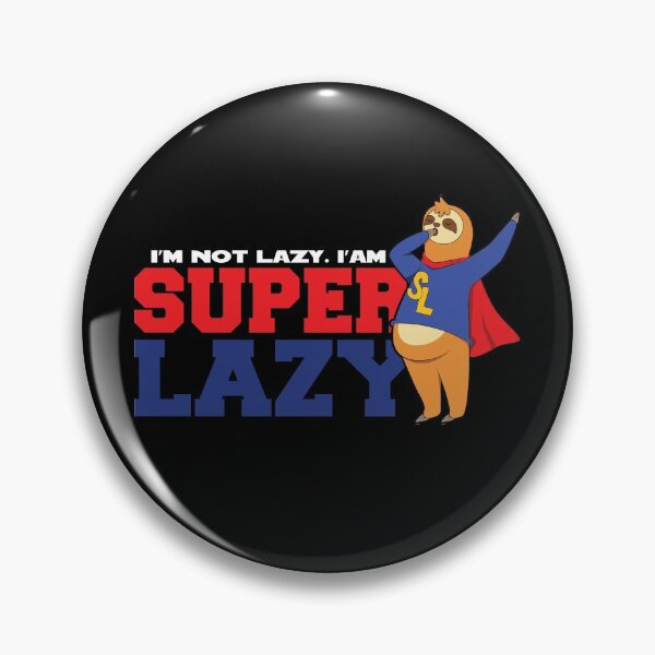Item preview, Sloth super lazy funny superhero designed and sold by Artur Meinzer.