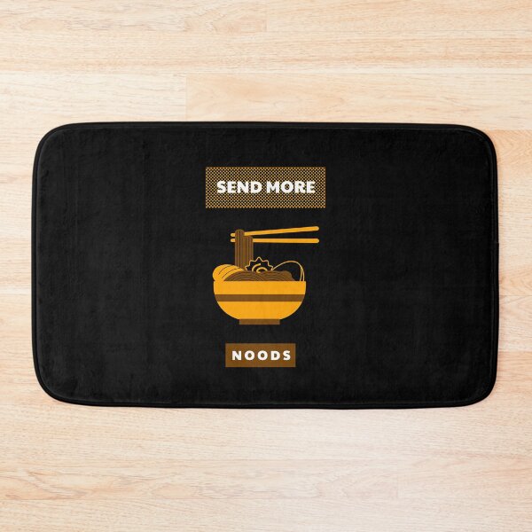 Item preview, Send More Noods: Funny Ramen Lover Joke designed and sold by friendlyspoon.