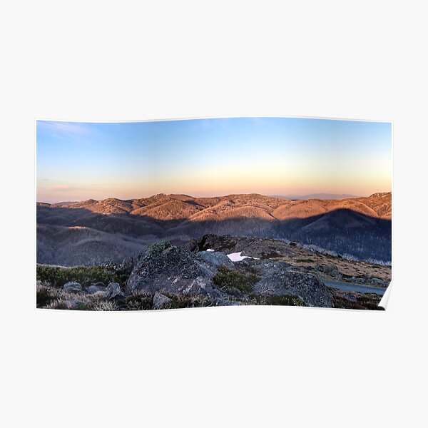 Towards Mt Feathertop Poster