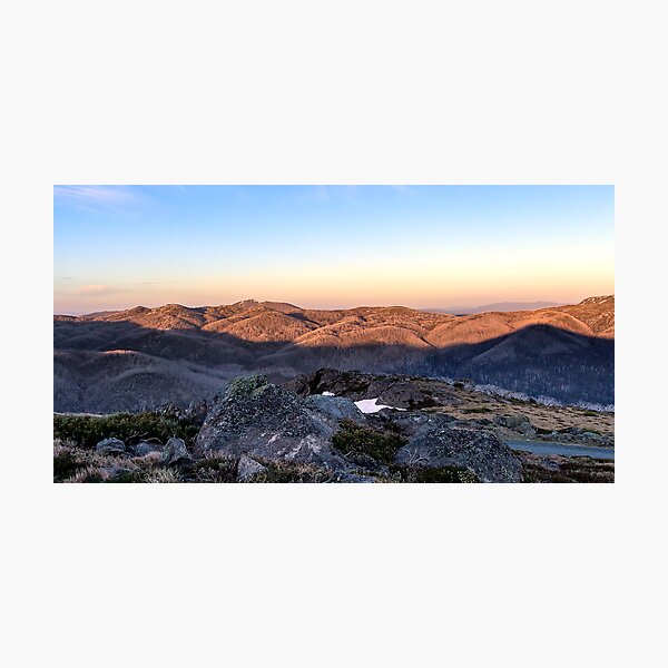 Towards Mt Feathertop Photographic Print