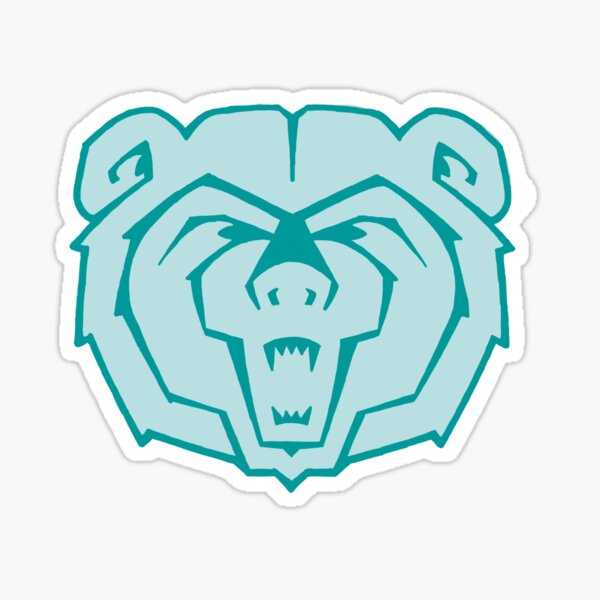 Mo State Bear Head Sticker