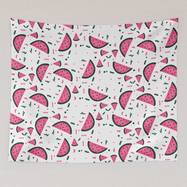 Item preview, WATERMELON ZIGZAG PEN ART designed and sold by PrachiManerikar.