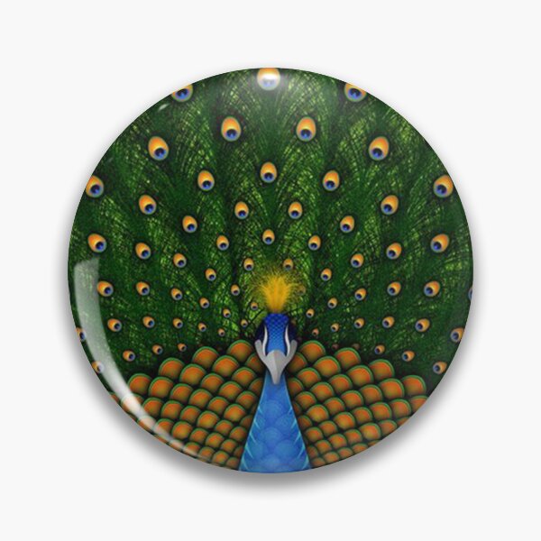 Item preview, Peacock Pattern, Printed Design, Overall Pattern Work, designed and sold by thelastelement.