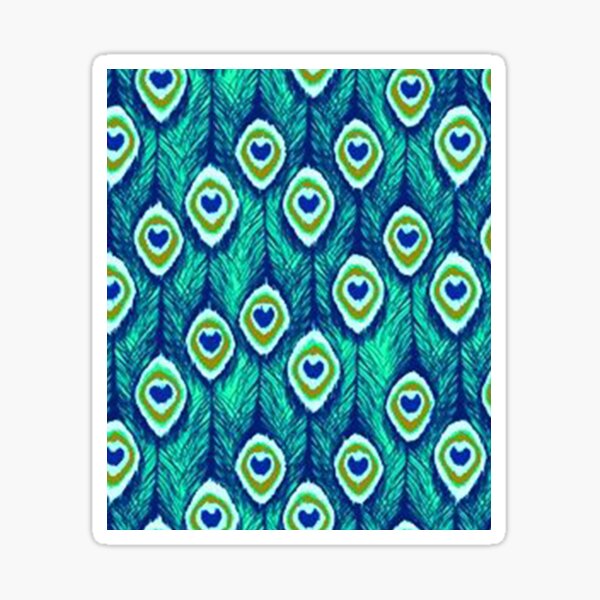 Item preview, Peacock Pattern, Printed Design, Overall Pattern Work, designed and sold by thelastelement.