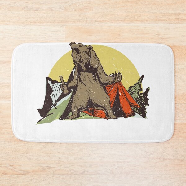 Item preview, Camping Tee, Bear design, I Hate People, I Eat People designed and sold by Lisbob.