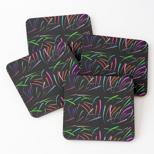 Item preview, Beautiful colorful print black designed and sold by Sujitmone.