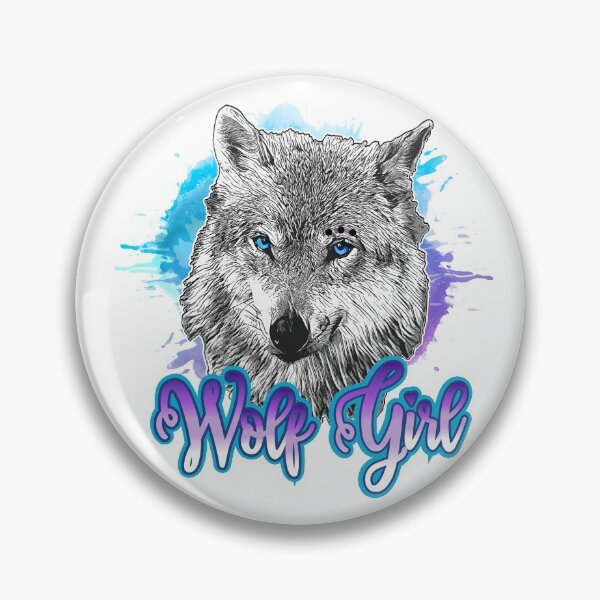 Item preview, Wolf Girl - Just a girl who loves Wolves designed and sold by PrettyPittie Shop.