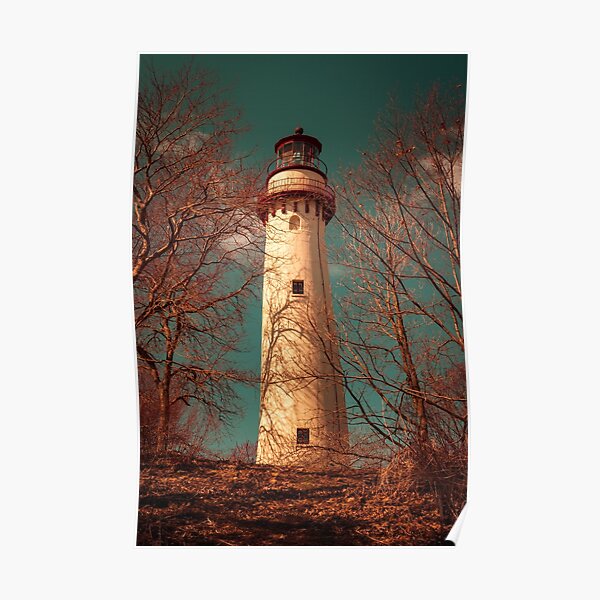 Grosse Point Lighthouse Evanston Illinois Poster