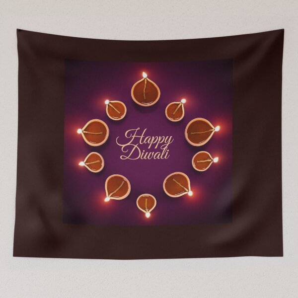 Item preview, Happy Diwali lights festival designed and sold by Delicarte.