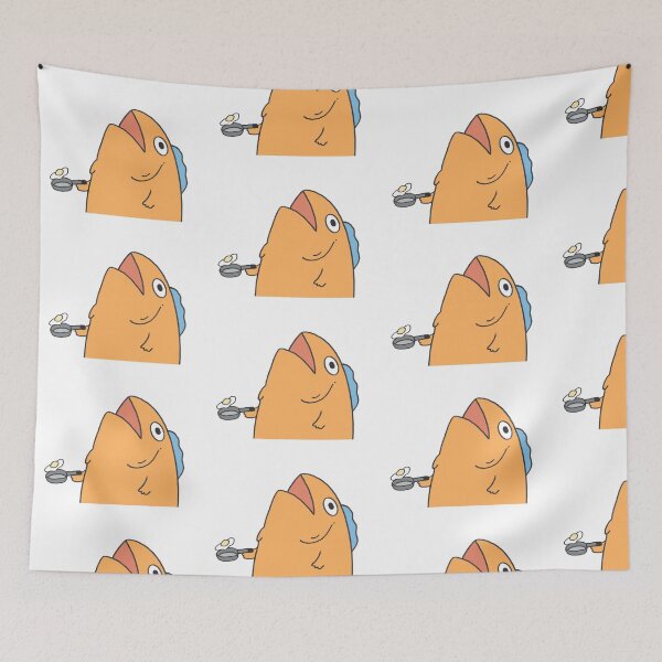 Item preview, fish cooking eggs designed and sold by yoitbmejess.