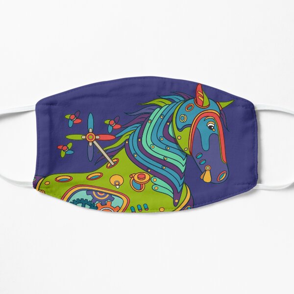 Horse, from the AlphaPod collection Flat Mask