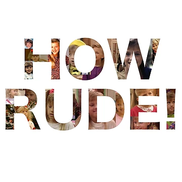 Artwork thumbnail, How Rude! by malcolm-