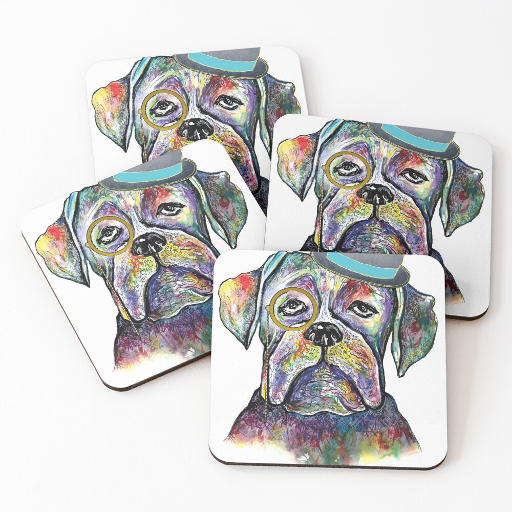 Item preview, Coasters (Set of 4) designed and sold by Inkdbymaya.