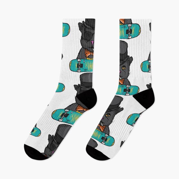 Item preview, Skateboarding Cat- Sampson Smoking designed and sold by Jonathan Nawrocki.