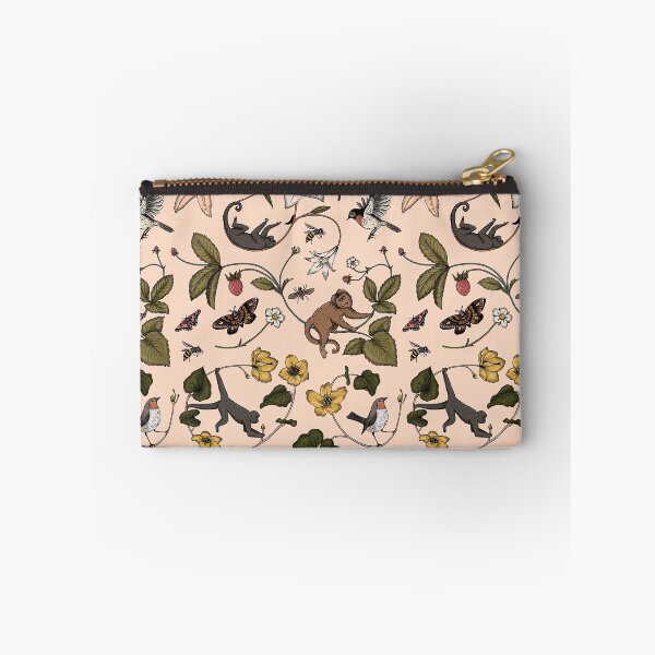 Item preview, Monkeys in the Mist - pink designed and sold by Petra Holikova.