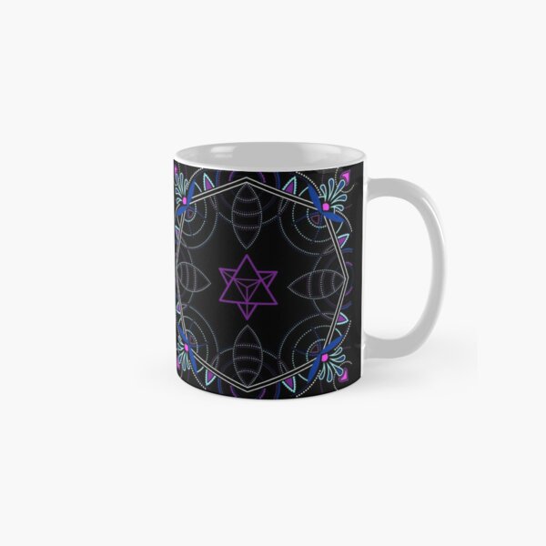 Merkaba / Startetrahedron Symbol Mandala - Sacred Geometry Classic Mug