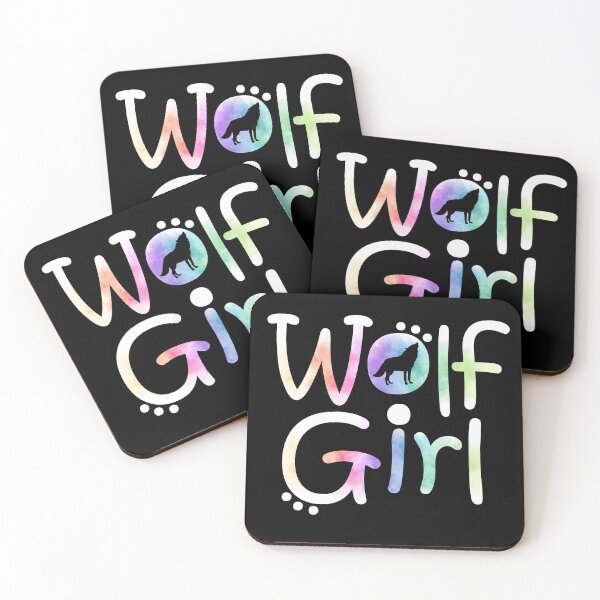Artikelvorschau, Wolfsmädchen entworfen und verkauft von PrettyPittie Shop.