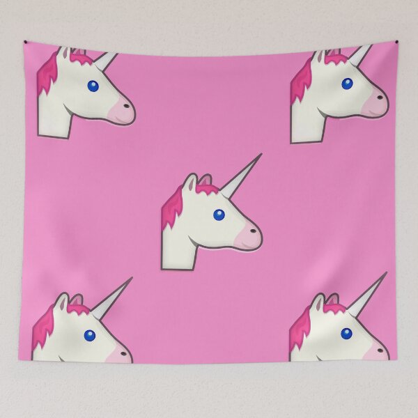 Item preview, unicorn emoji designed and sold by Gossip Rag.