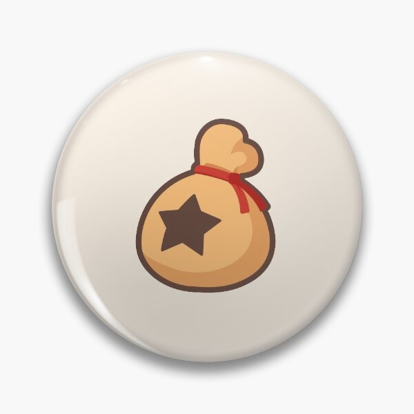 Small Animal Crossing Bells Icon Pin