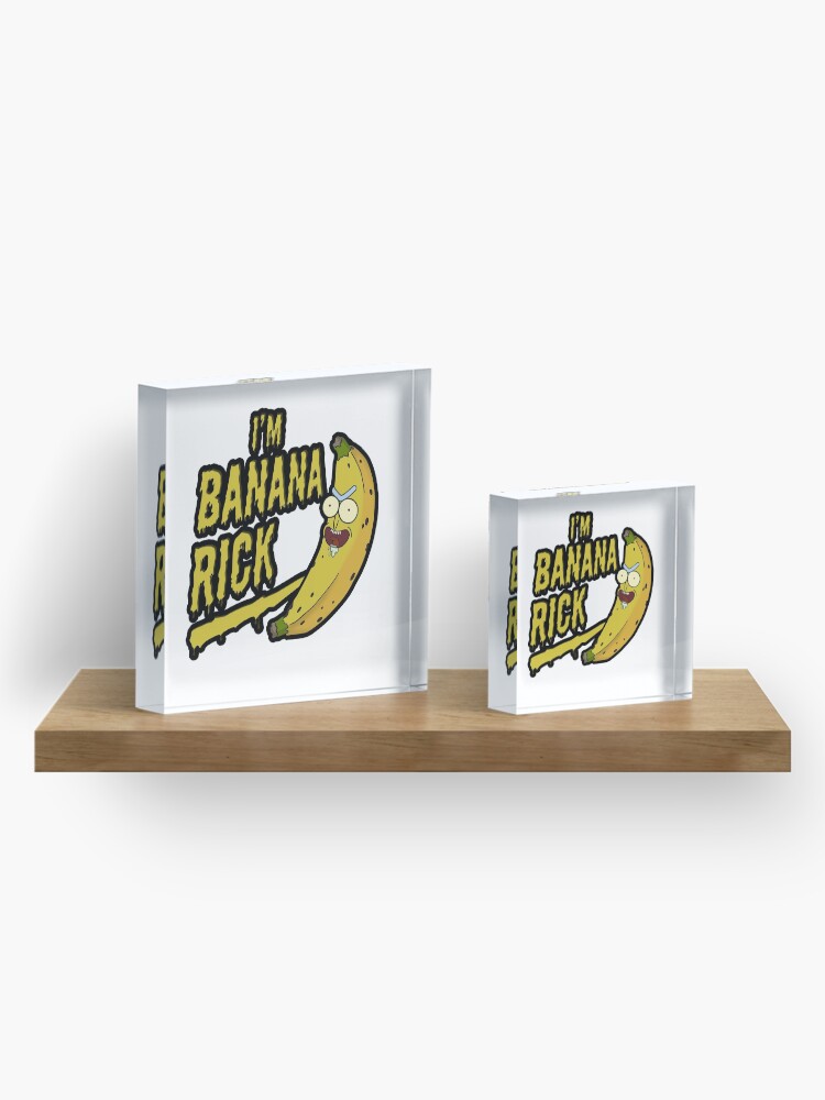 Alternate view of I'm Banana Rick! Acrylic Block